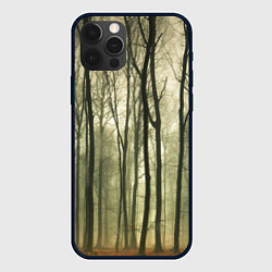 Чехол для iPhone 12 Pro Чарующий лес, цвет: 3D-черный