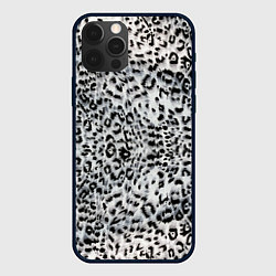 Чехол для iPhone 12 Pro White Jaguar, цвет: 3D-черный
