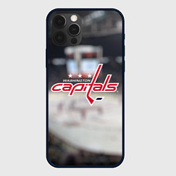 Чехол для iPhone 12 Pro Washington Capitals, цвет: 3D-черный