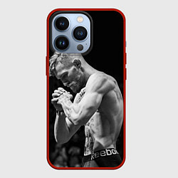 Чехол для iPhone 13 Pro Conor McGregor: Mono, цвет: 3D-красный