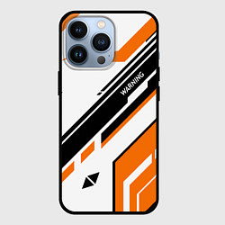 Чехол для iPhone 13 Pro CS:GO Asiimov P90 Style, цвет: 3D-черный