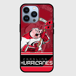 Чехол для iPhone 13 Pro Carolina Hurricanes, цвет: 3D-черный