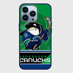 Чехол для iPhone 13 Pro Vancouver Canucks, цвет: 3D-тёмно-синий