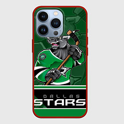 Чехол для iPhone 13 Pro Dallas Stars, цвет: 3D-красный