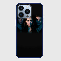 Чехол для iPhone 13 Pro Vampire Trio, цвет: 3D-тёмно-синий