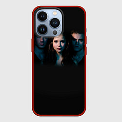 Чехол для iPhone 13 Pro Vampire Trio, цвет: 3D-красный