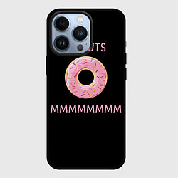Чехол для iPhone 13 Pro Donuts, цвет: 3D-черный