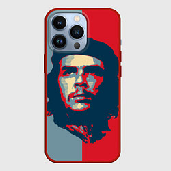 Чехол для iPhone 13 Pro Che Guevara, цвет: 3D-красный