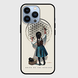 Чехол для iPhone 13 Pro Bring Me The Horizon, цвет: 3D-черный