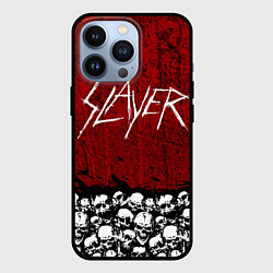 Чехол для iPhone 13 Pro Slayer Red, цвет: 3D-черный
