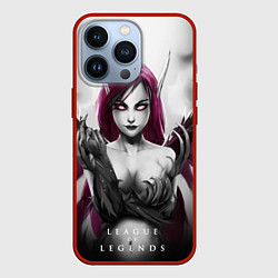 Чехол для iPhone 13 Pro Cute Demon, цвет: 3D-красный