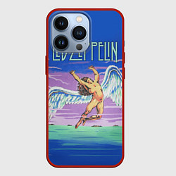 Чехол для iPhone 13 Pro Led Zeppelin: Angel, цвет: 3D-красный