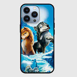 Чехол для iPhone 13 Pro Альфа и Омега 8, цвет: 3D-черный