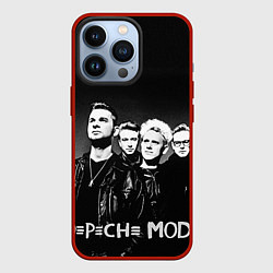 Чехол для iPhone 13 Pro Depeche Mode: mono, цвет: 3D-красный