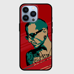 Чехол для iPhone 13 Pro Chester Bennington, цвет: 3D-черный