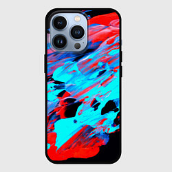 Чехол для iPhone 13 Pro Краски лета, цвет: 3D-черный