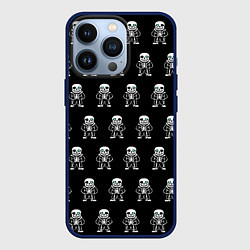 Чехол для iPhone 13 Pro Undertale, цвет: 3D-тёмно-синий