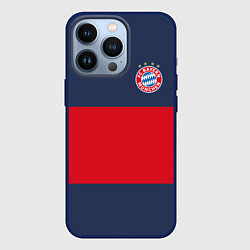Чехол для iPhone 13 Pro Bayern Munchen - Red-Blue FCB 2022 NEW, цвет: 3D-тёмно-синий