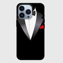 Чехол для iPhone 13 Pro Смокинг мистера, цвет: 3D-черный