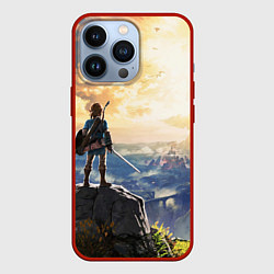 Чехол для iPhone 13 Pro Knight Link, цвет: 3D-красный