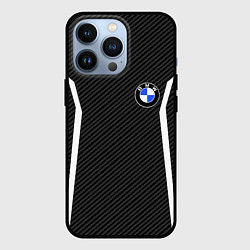 Чехол iPhone 13 Pro BMW CARBON БМВ КАРБОН