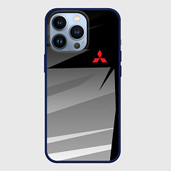 Чехол для iPhone 13 Pro MITSUBISHI SPORT, цвет: 3D-тёмно-синий