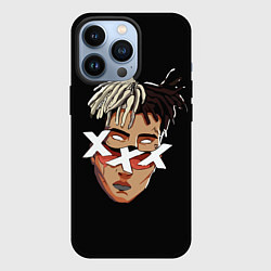 Чехол для iPhone 13 Pro XXXTentacion Head, цвет: 3D-черный