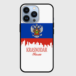 Чехол для iPhone 13 Pro Krasnodar, Russia, цвет: 3D-черный