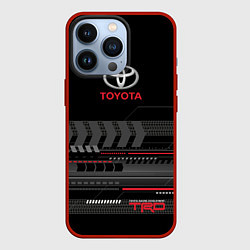 Чехол для iPhone 13 Pro Toyota TRD, цвет: 3D-красный