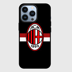 Чехол для iPhone 13 Pro AC Milan 1899, цвет: 3D-черный