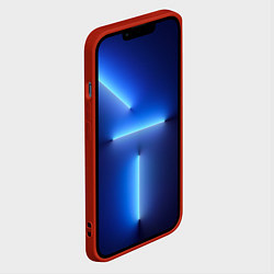 Чехол для iPhone 13 Pro Экзоскелет, цвет: 3D-красный — фото 2