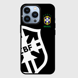 Чехол для iPhone 13 Pro Brazil Team: Exclusive, цвет: 3D-черный