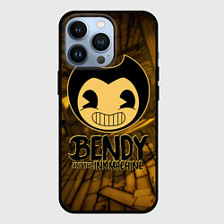 Чехол для iPhone 13 Pro Black Bendy, цвет: 3D-черный