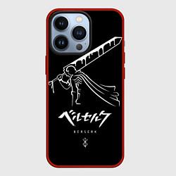 Чехол для iPhone 13 Pro Berserk Khight, цвет: 3D-красный