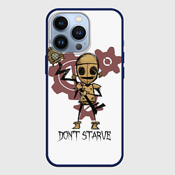 Чехол для iPhone 13 Pro Don't Starve: WX-78, цвет: 3D-тёмно-синий