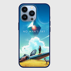 Чехол для iPhone 13 Pro No Man’s Sky: Atlas Rises, цвет: 3D-тёмно-синий
