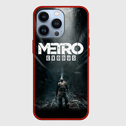 Чехол для iPhone 13 Pro Metro Exodus, цвет: 3D-красный