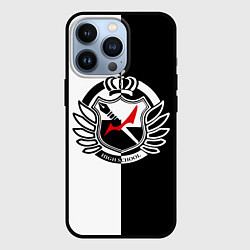 Чехол для iPhone 13 Pro MONOKUMA SCHOOL, цвет: 3D-черный