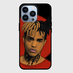 Чехол для iPhone 13 Pro XXXTentacion: Red Sun, цвет: 3D-черный