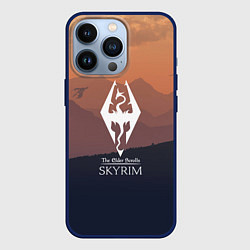 Чехол для iPhone 13 Pro THE ELDER SCROLLS, цвет: 3D-тёмно-синий
