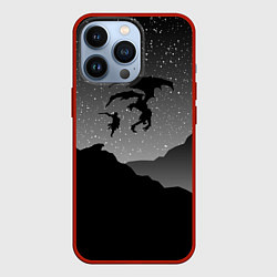 Чехол для iPhone 13 Pro TES: Nightmare, цвет: 3D-красный