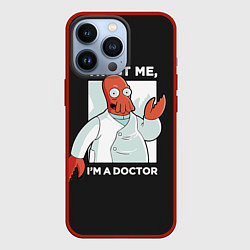 Чехол для iPhone 13 Pro Zoidberg: Trust Me, цвет: 3D-красный