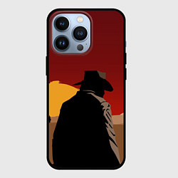 Чехол для iPhone 13 Pro RDR 2: Dark Man, цвет: 3D-черный