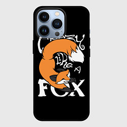 Чехол для iPhone 13 Pro Crazy Like a Fox, цвет: 3D-черный