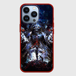 Чехол для iPhone 13 Pro Overlord, цвет: 3D-красный