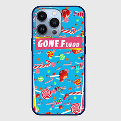 Чехол для iPhone 13 Pro GONE Fludd, цвет: 3D-тёмно-синий