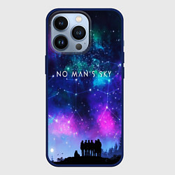 Чехол для iPhone 13 Pro No Man's Sky: Space Vision, цвет: 3D-тёмно-синий