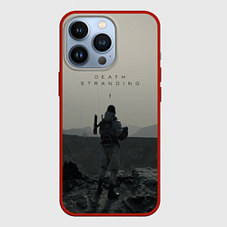 Чехол для iPhone 13 Pro Death Stranding, цвет: 3D-красный