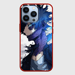 Чехол для iPhone 13 Pro Академия героев - Даби, цвет: 3D-красный