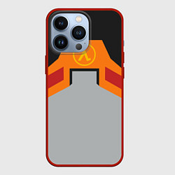 Чехол для iPhone 13 Pro Гордон Фримен, цвет: 3D-красный